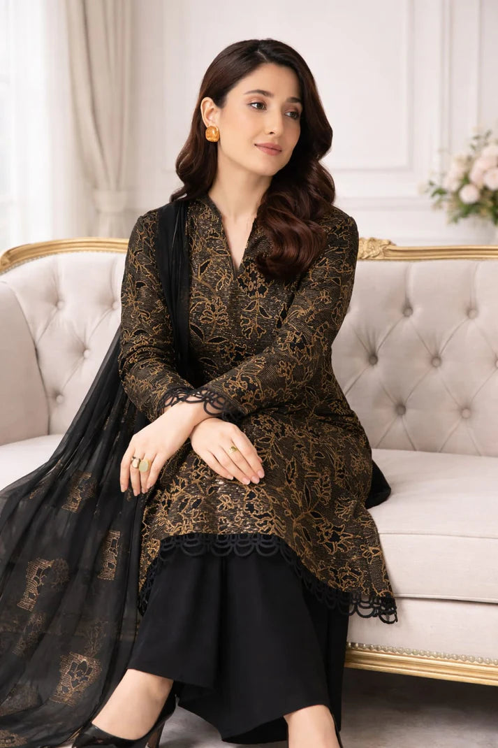 Bareeze Embroidered Lawn 3-Piece Suit