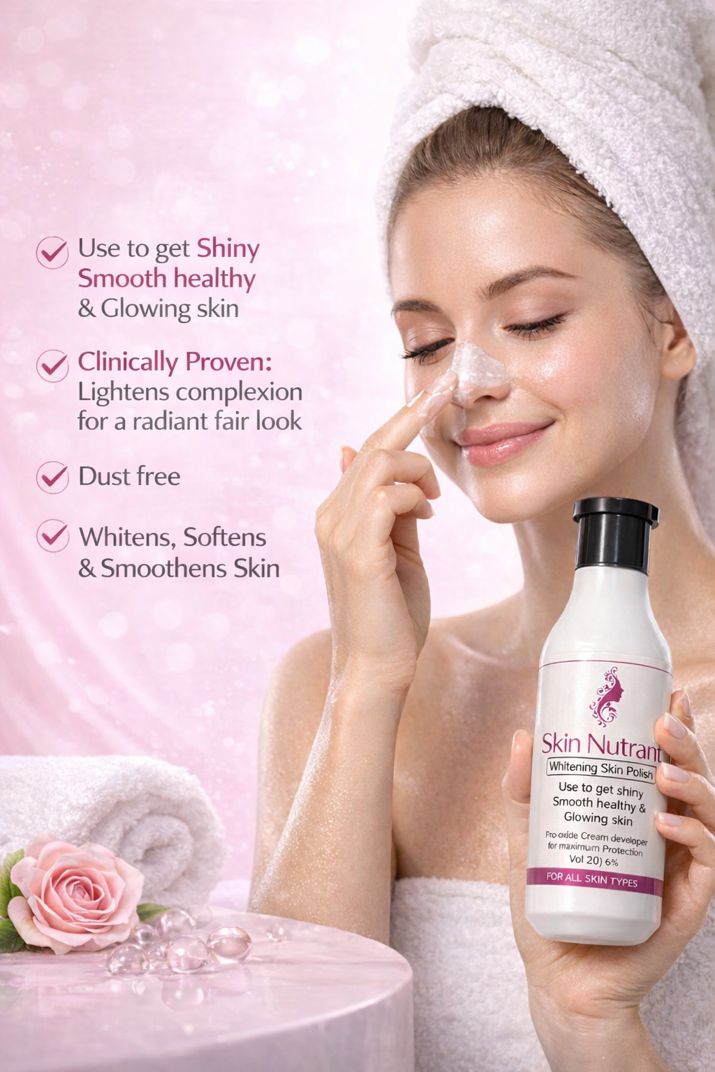 Skin Nutrant Brightening Skin Polish – Visible Glow in Just 20 Minutes