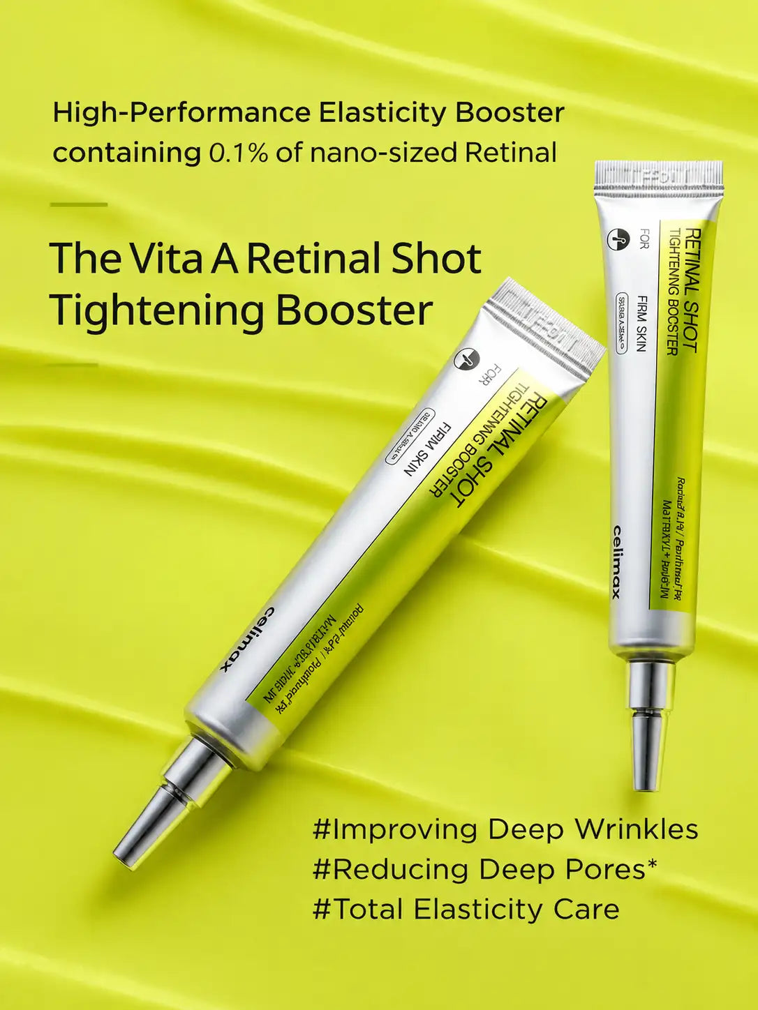 Celimax Retinol Shot tightening booster for fine lines and firmness