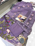Jade heavy embroidered dusty purple lawn 3-piece suit summer 2026