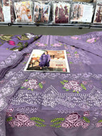 Jade heavy embroidered dusty purple lawn 3-piece suit summer 2026