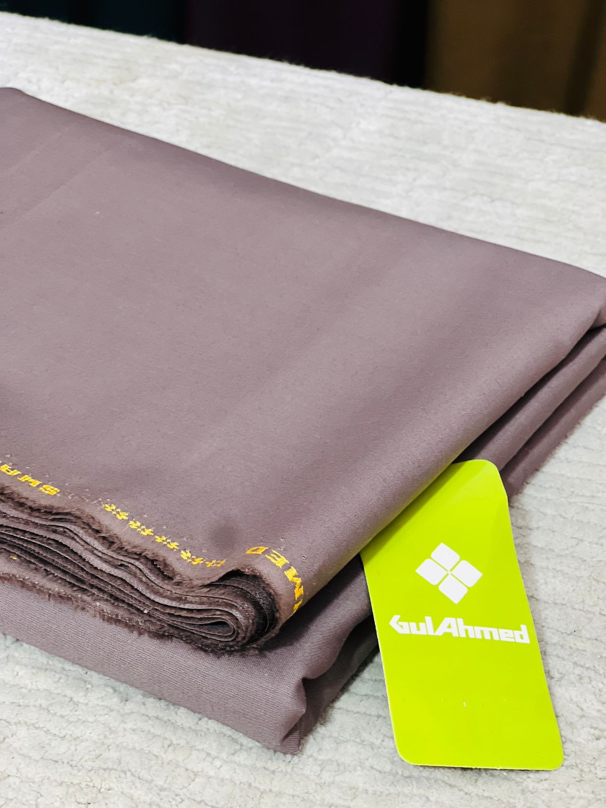 GulAhmed Original Men’s Soft Cotton Unstitched Suit-Premium Fabric