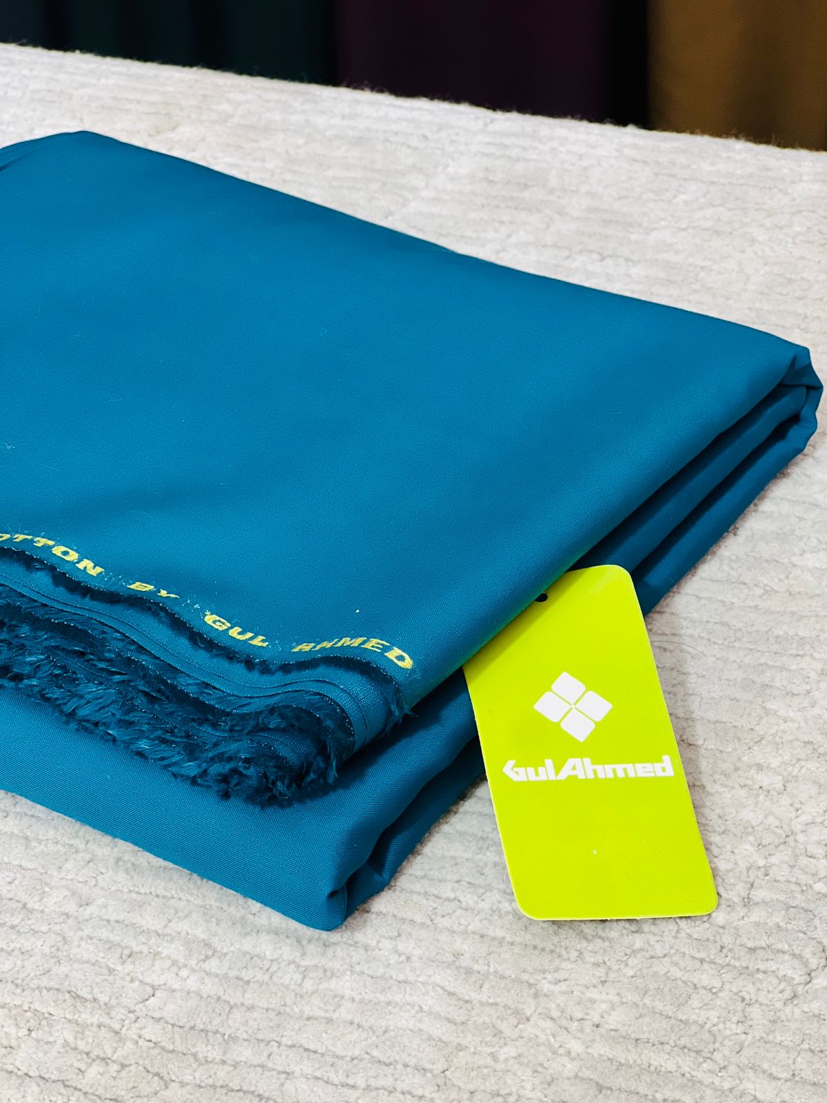 GulAhmed Original Men’s Soft Cotton Unstitched Suit-Premium Fabric