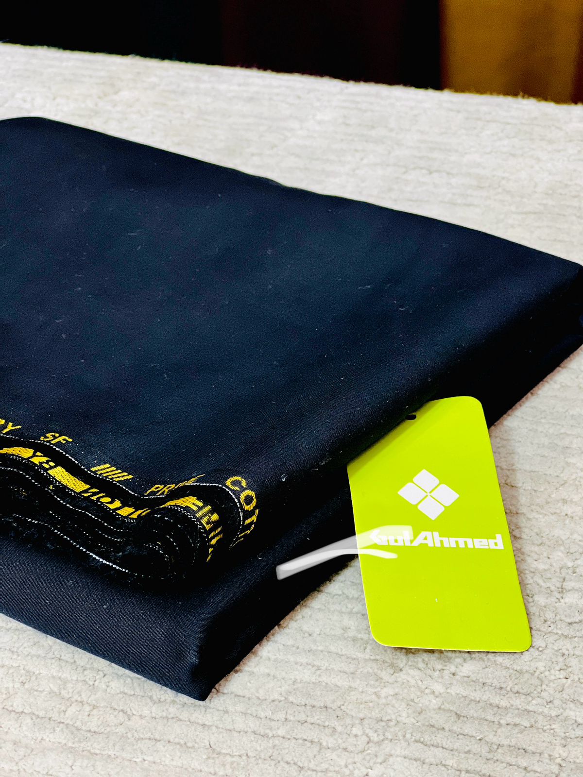 GulAhmed Original Men’s Soft Cotton Unstitched Suit-Premium Fabric