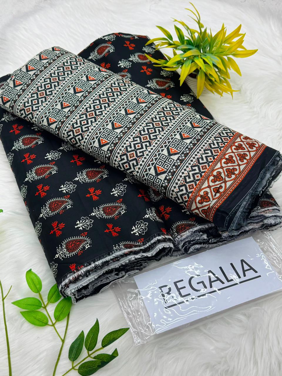 Printed Lawn 3-Piece Suit | Regalia Textile Summer Collection 2026