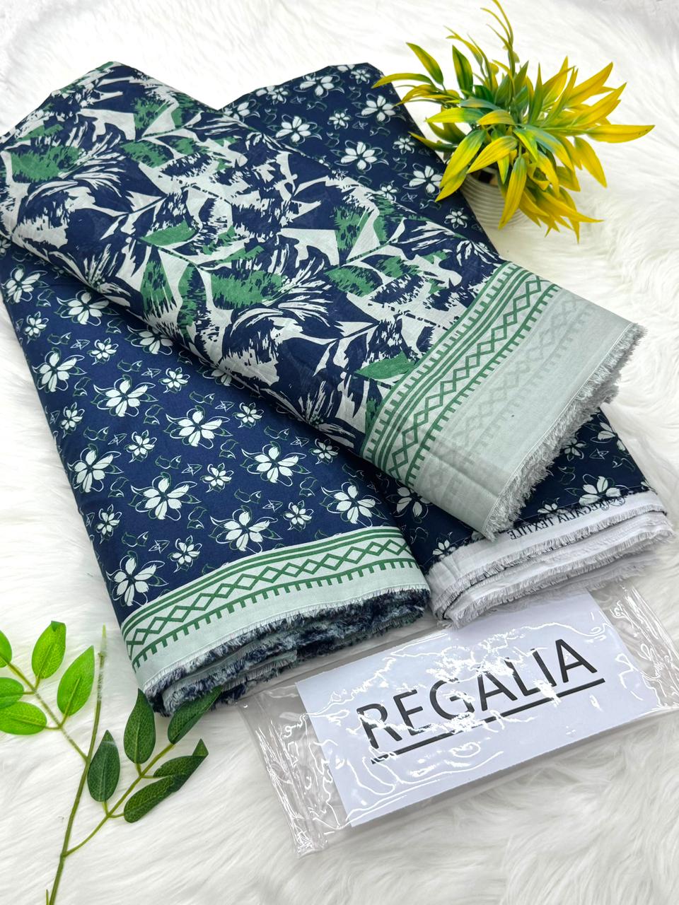 Printed Lawn 3-Piece Suit | Regalia Textile Summer Collection 2026