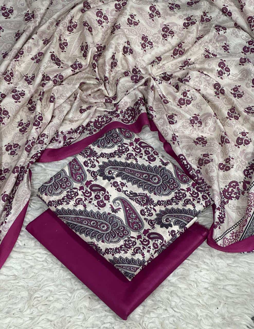 Alkaram digital printed lawn 3-piece unstitched suit with printed dupatta and dyed trouser summer collection 2026 multiple colors pakistan