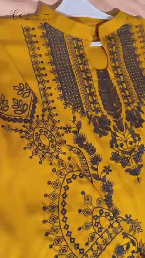 Baroque Original 3PC Dhanak Suit – Premium Winter Unstitched