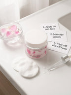 Skin Nutrant whitening facial mask cream jar for glowing bright skin acne dullness dark spot treatment women 2026
